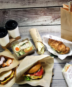 túi giấy đựng thực phẩm, túi đựng thực phẩm làm từ chất liệu giấy
