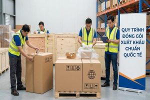 Cách đóng gói hàng hóa xuất khẩu đúng tiêu chuẩn