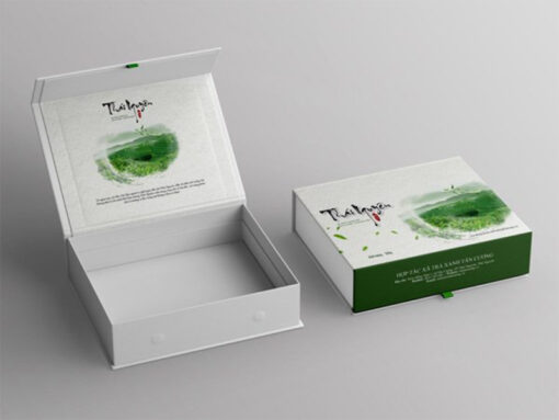 hộp carton cứng đựng trà, hộp đựng trà chất liệu carton cứng, hộp trà làm từ chất liệu carton cứng