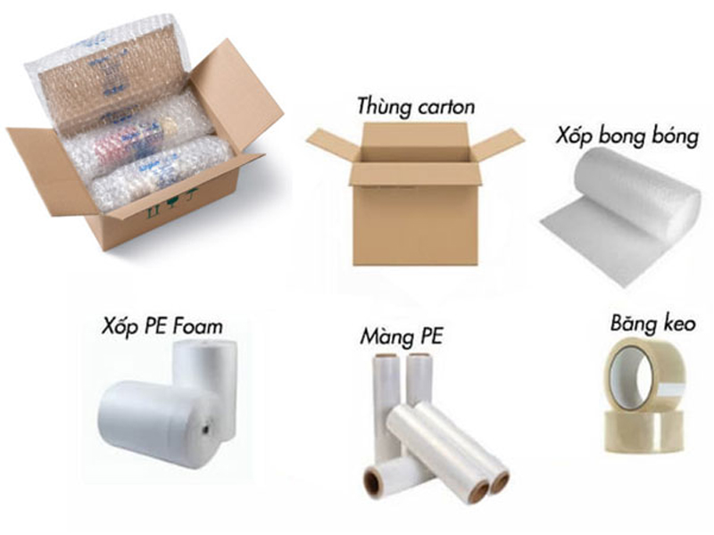 Đừng để chi phí đóng gói hàng hóa ăn mòn lợi nhuận kinh doanh 8 Vật liệu đóng gói ảnh hưởng đến chi phí đóng gói hàng hóa