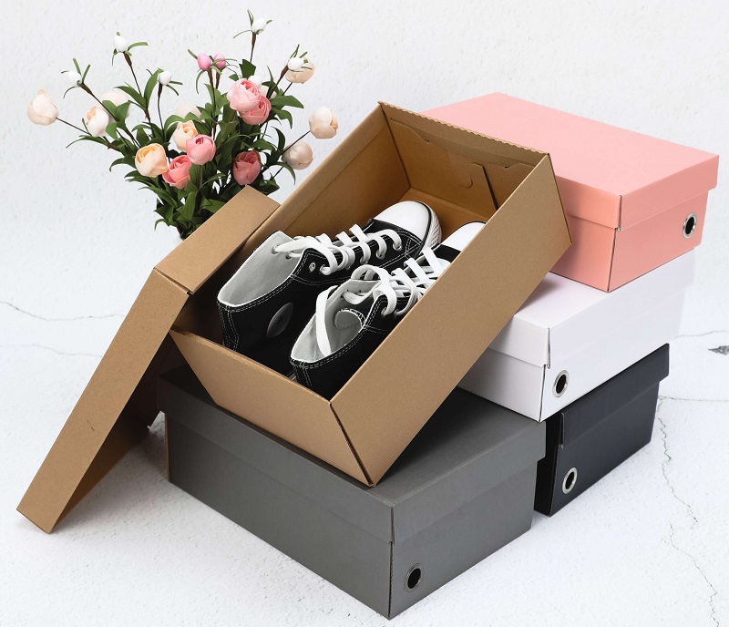 hộp carton đựng giày ở hà nội, thùng carton đựng giày, hộp giấy carton đựng giày