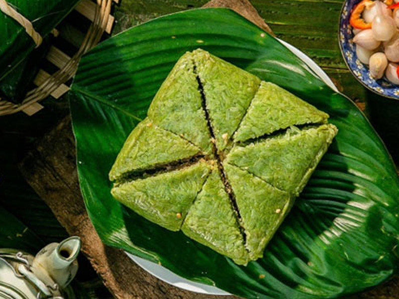Bánh Chưng là món ăn đã mang tinh thần dân tộc của người Việt qua nhiều thế hệ