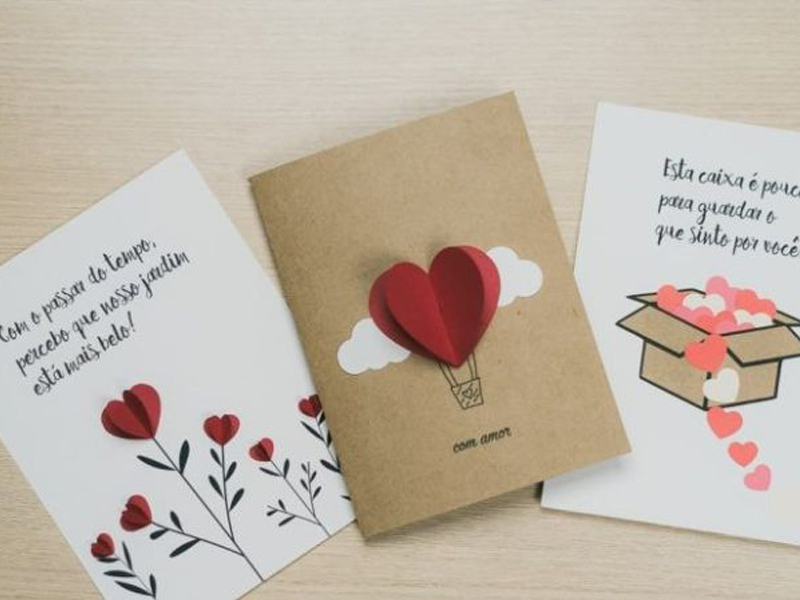 Tự làm thiệp tặng Valentine