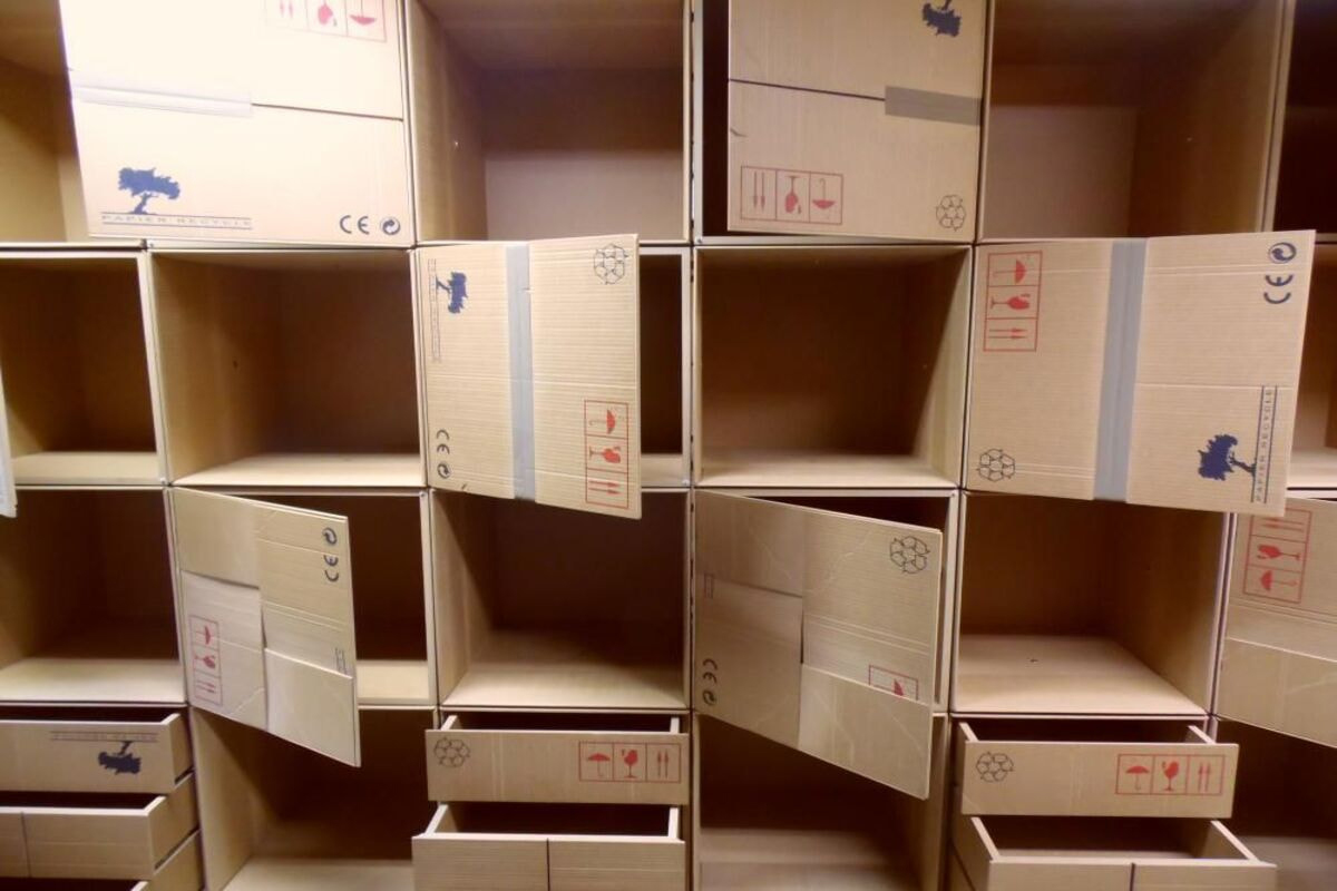 Cách Làm Kệ Giày Bằng Thùng Carton