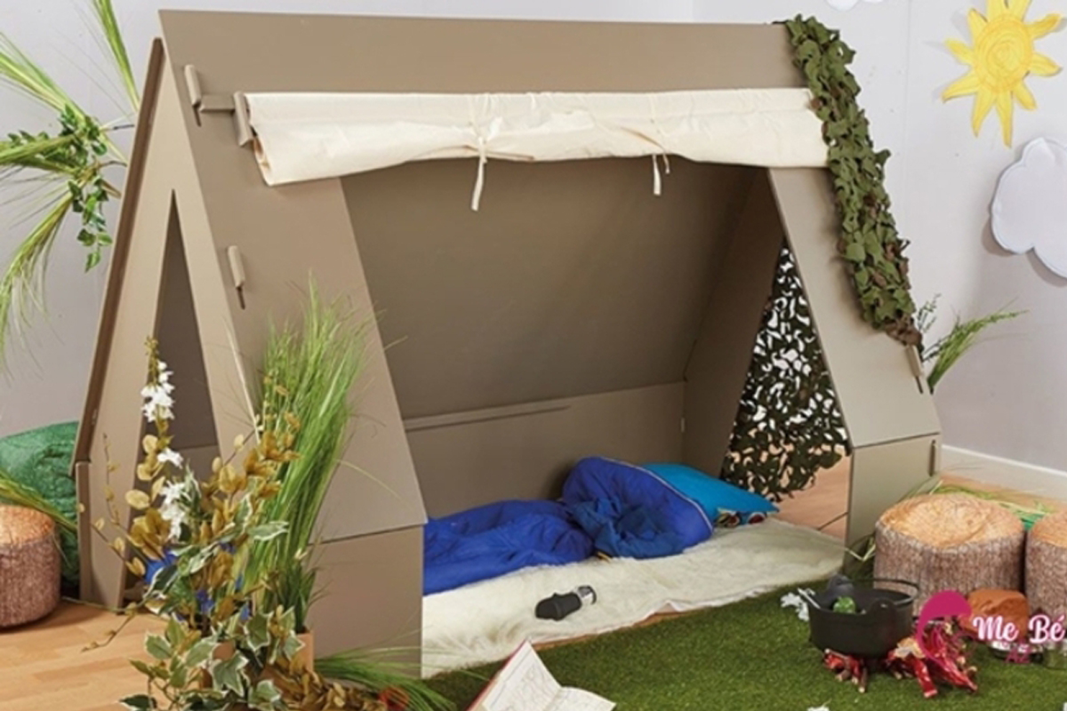 Tự Tay Làm Lều Bằng Thùng Carton