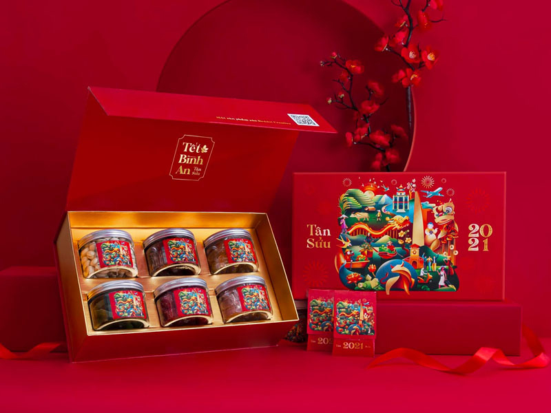 Bao bì chỉn chu, thu hút làm tăng giá trị tặng phẩm
