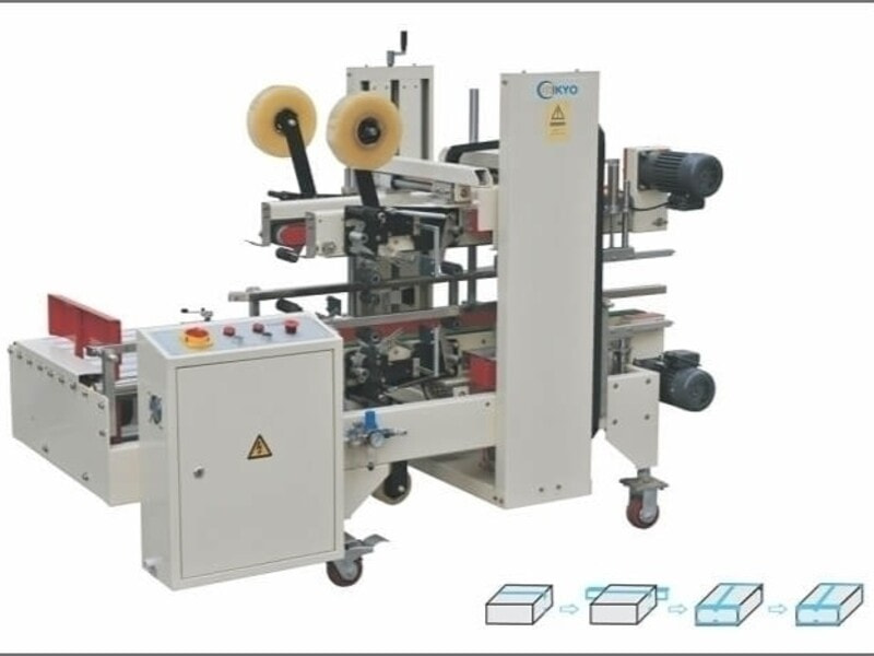 Top 4 dòng máy đóng gói hàng hóa chủ lực hiện nay 9 Máy dán băng dính thùng carton