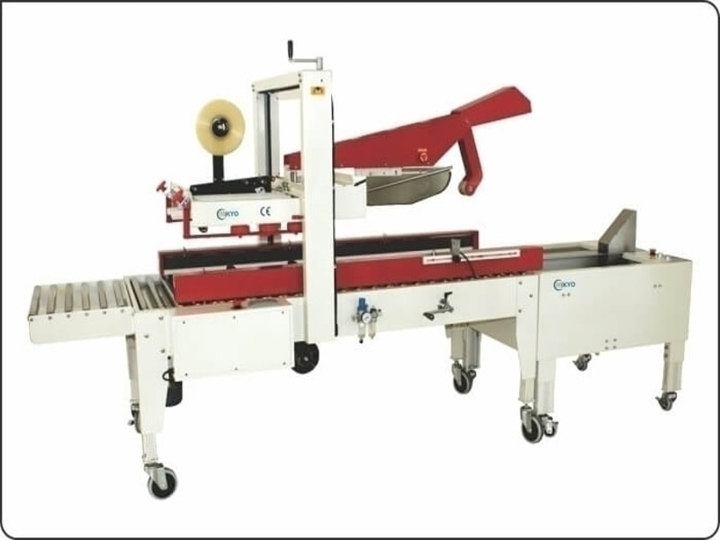 Máy dán thùng carton tăng năng suất đóng gói gấp 5 lần 11 Máy dán thùng carton có chức năng gấp nắp
