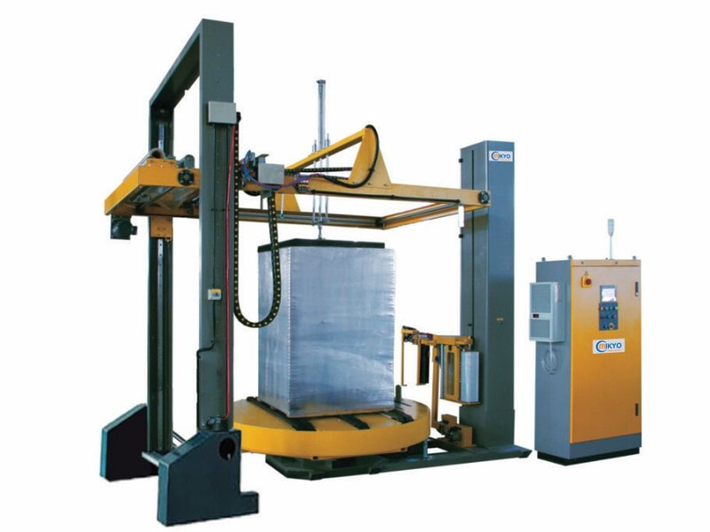 Top 4 dòng máy đóng gói hàng hóa chủ lực hiện nay 12 Máy quấn màng co Pallet
