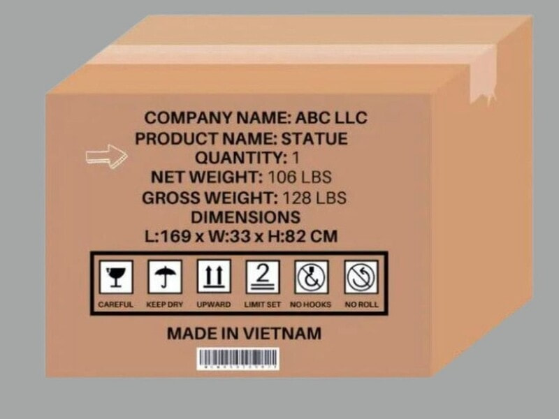 Shipping Mark là gì? Quy định nhãn hiệu vận chuyển mới 8 Shipping Mark là gì?