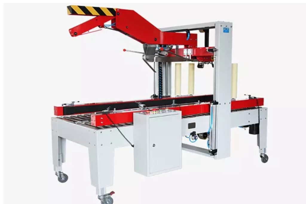 Máy dán thùng carton tăng năng suất đóng gói gấp 5 lần 12 máy dán thùng carton